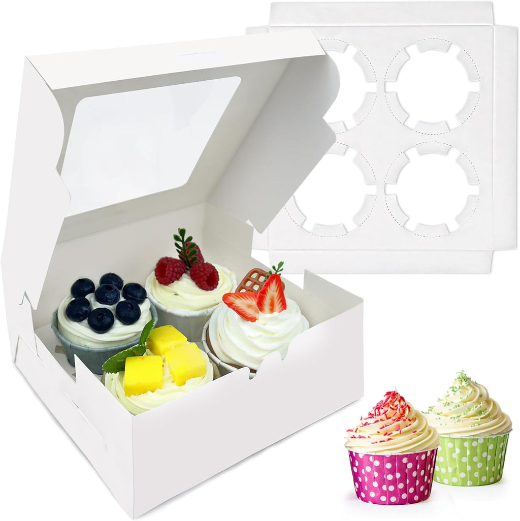 Alpha Basics Kraft Cupcake Box