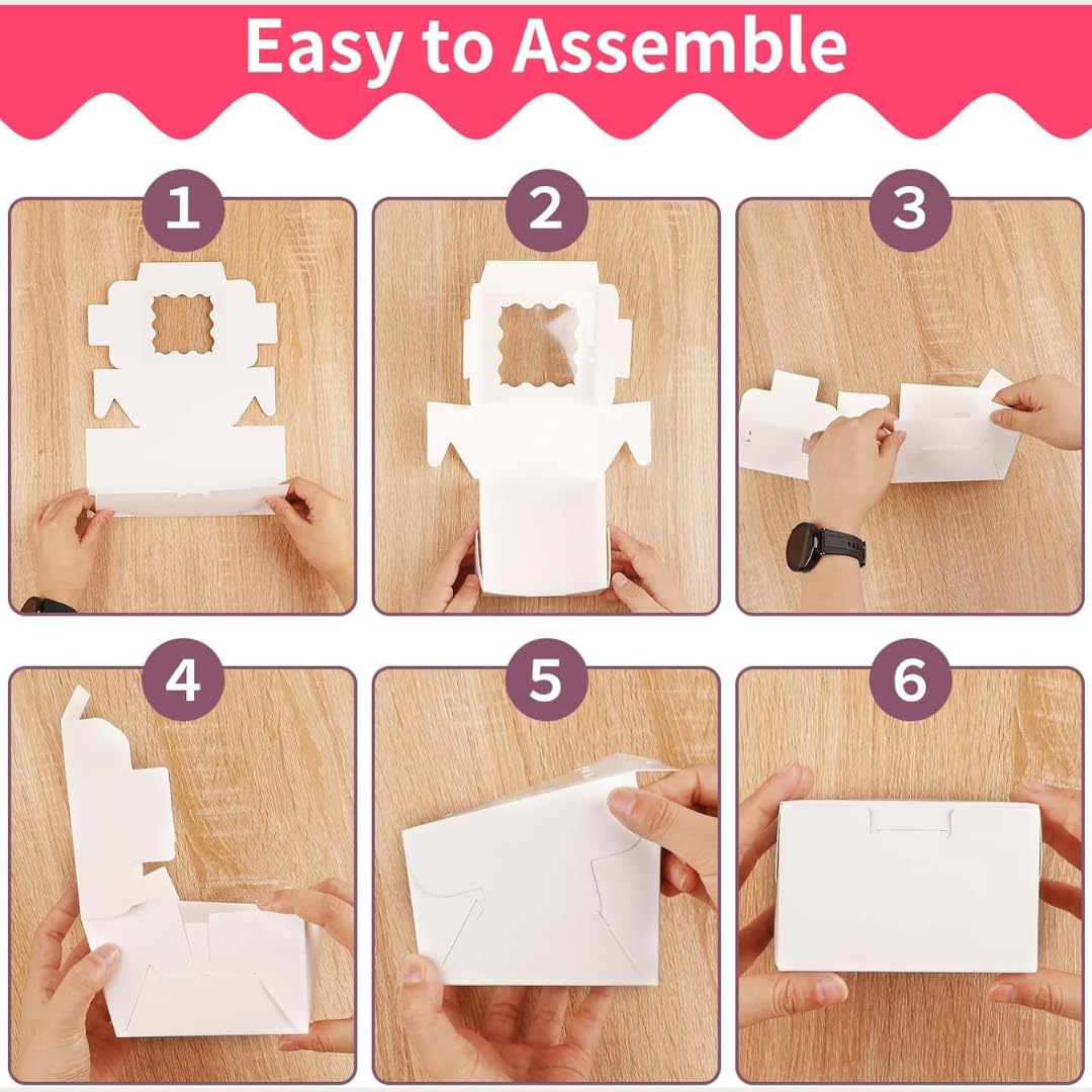 Alpha Basics Brown Brownie Boxes