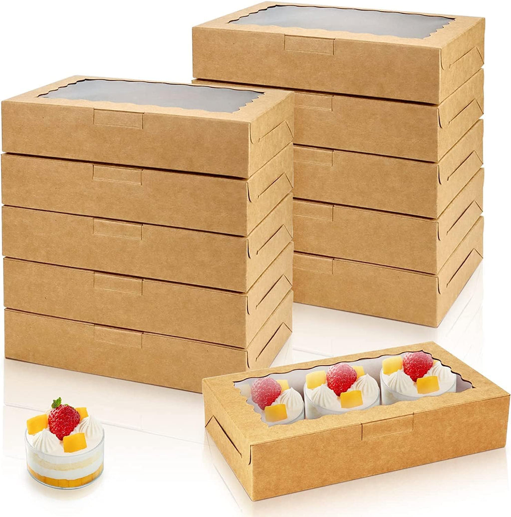 Alpha Basics Brown Brownie Boxes