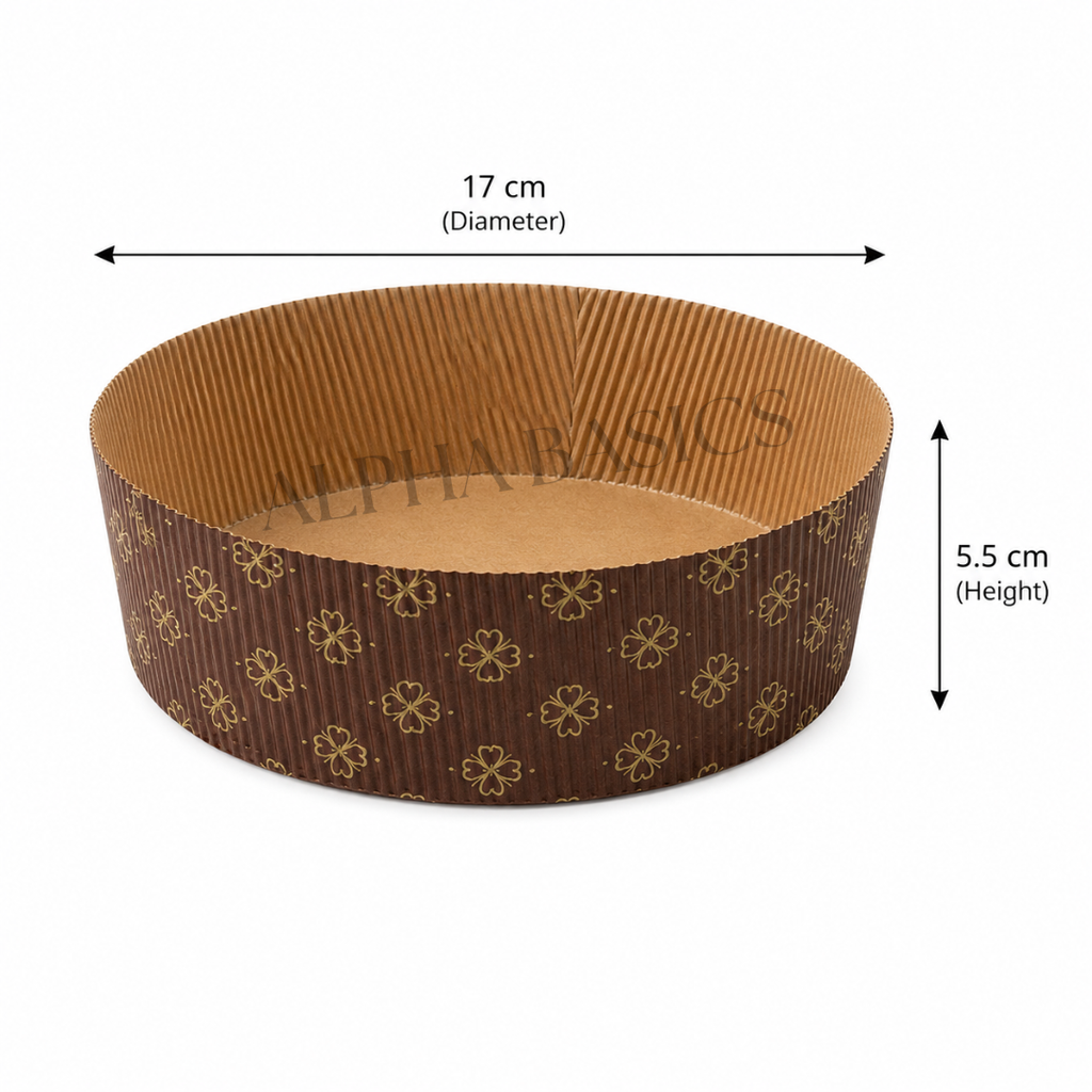 Alpha Basics Round 500g Bake and Serve Baking Trays pack of 10