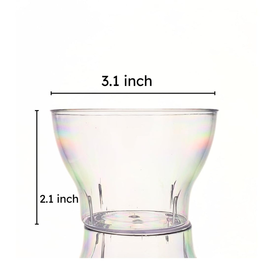 Alpha Basics 10pcs 125ml PL Dessert Mousse Cups Pudding serveware