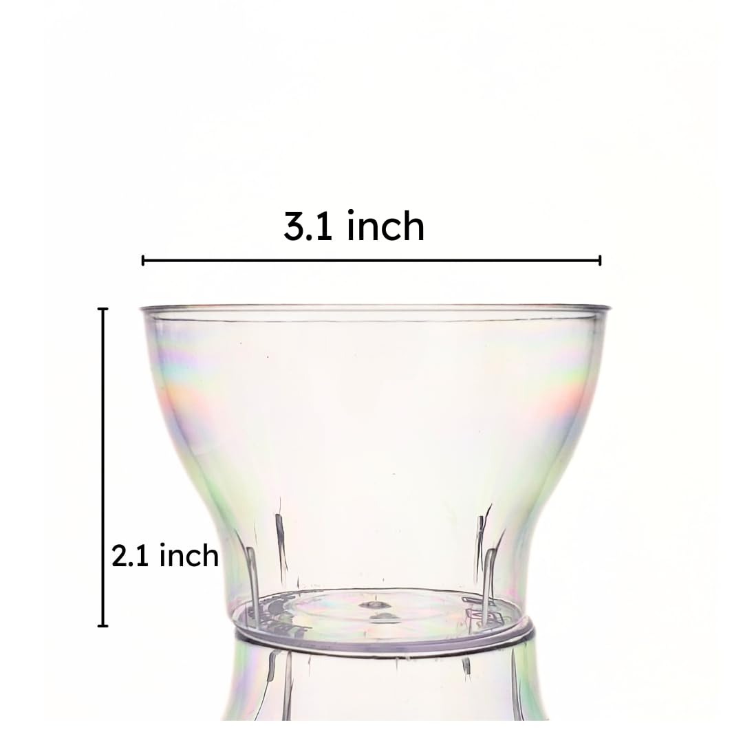 Alpha Basics 10pcs 125ml PL Dessert Mousse Cups Pudding serveware