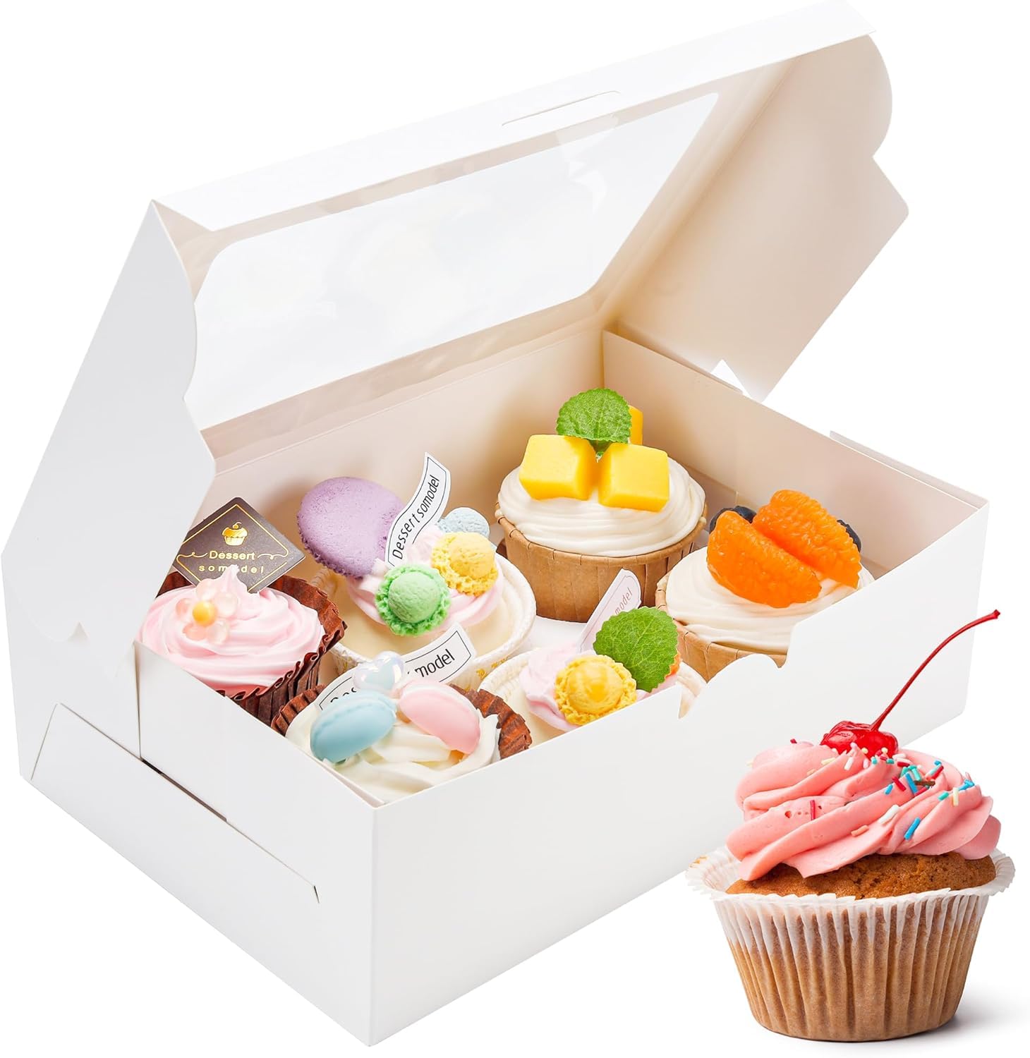 Alpha Basics Kraft Cupcake Box