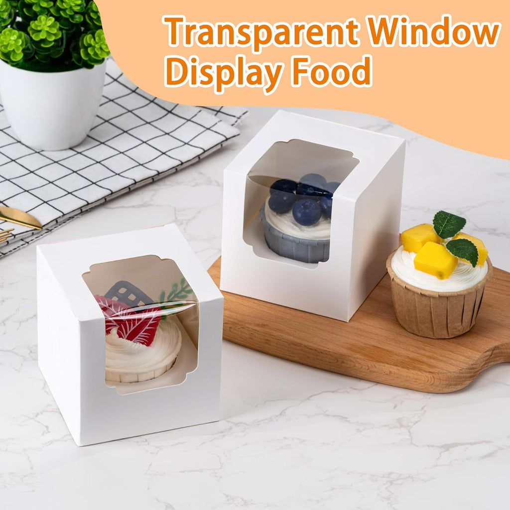 Alpha Basics Kraft Cupcake Box
