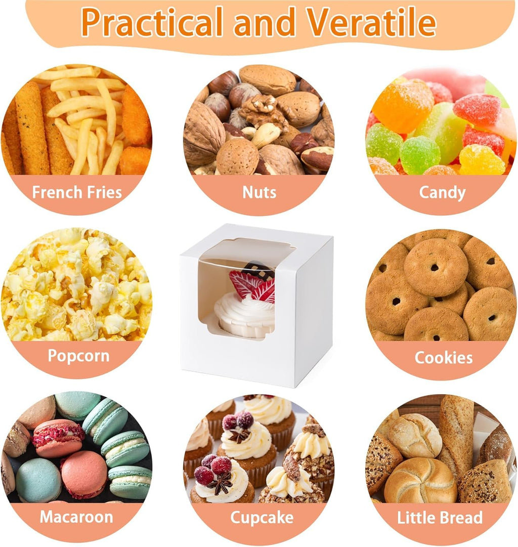 Alpha Basics Kraft Cupcake Box