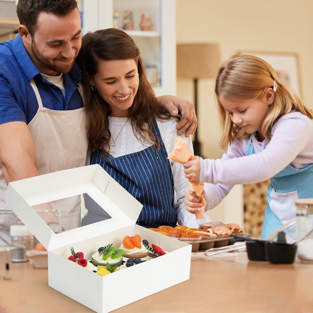 Alpha Basics Kraft Cupcake Box