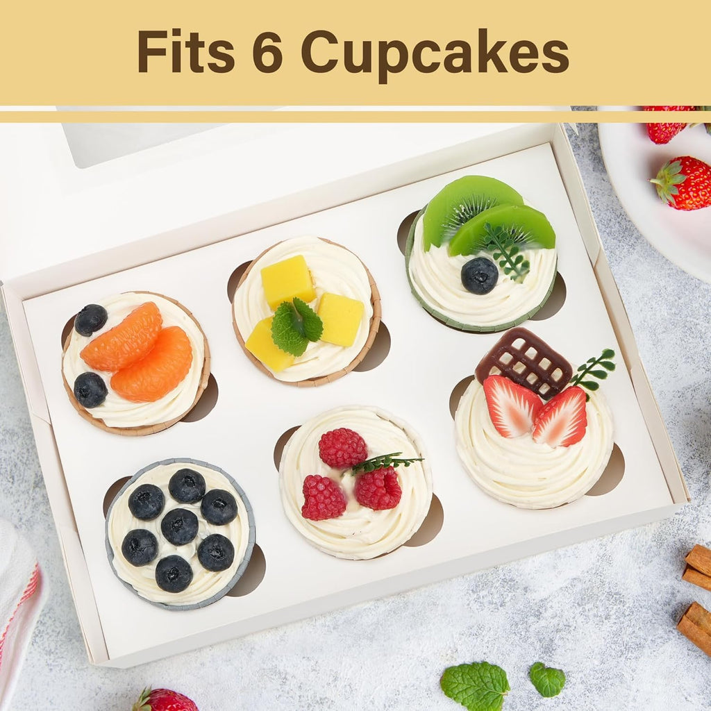 Alpha Basics Kraft Cupcake Box