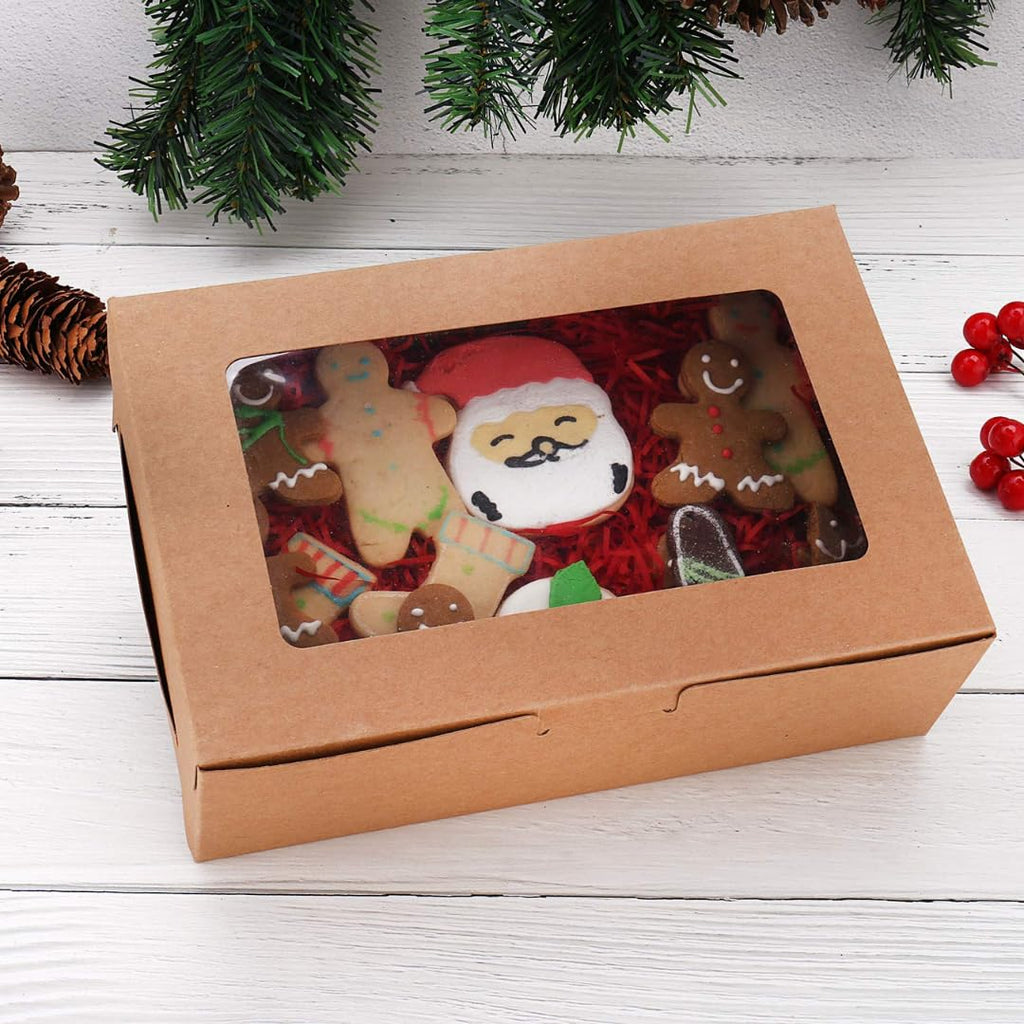 Alpha Basics Kraft Cupcake Box