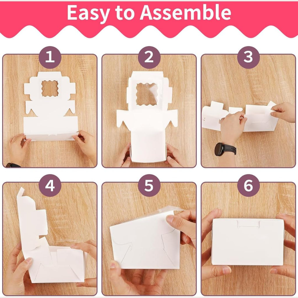 Alpha Basics Brown Brownie Boxes